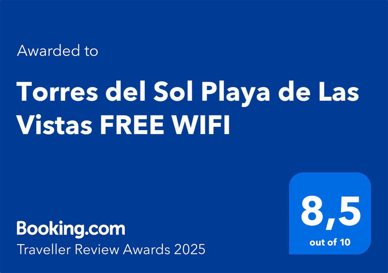 Torres del Sol Playa de Las Vistas FREE WIFI Playa de las Américas Exterior foto
